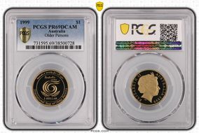 1999 $1 Older Persons PR69DCAM