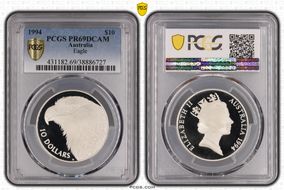 1994 $10 Eagle PR69DCAM