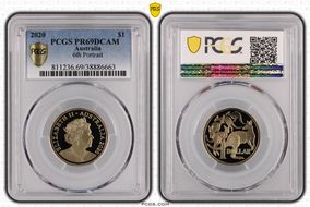 2020 $1 PR69DCAM