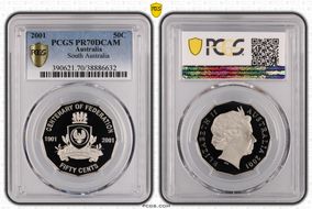 2001 50C South Australia PR70DCAM