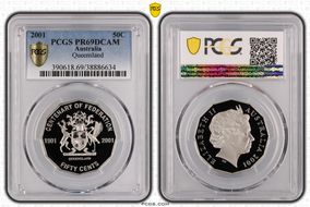 2001 50C Queensland PR69DCAM
