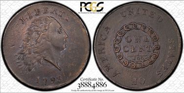 1793 1C Chain, S-3 AU50BN