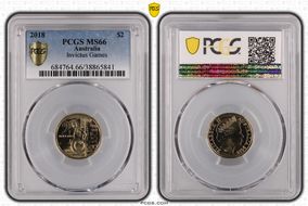 2018 $2 Invictus Games MS66