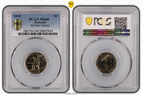 2018 $2 Invictus Games MS66