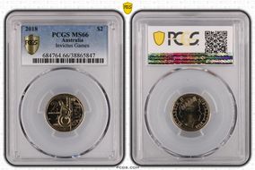 2018 $2 Invictus Games MS66