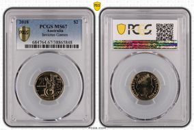 2018 $2 Invictus Games MS67