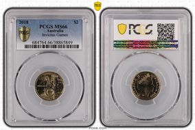 2018 $2 Invictus Games MS66
