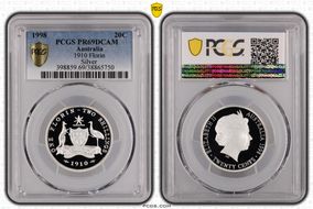 1998 20C 1910 Florin Silver PR69DCAM