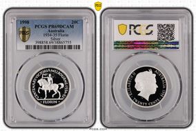 1998 20C 1934-35 Florin Silver PR69DCAM