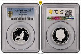 1998 20C 1954 Florin Silver PR69DCAM
