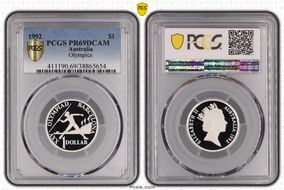 1992 $1 Olympics PR69DCAM