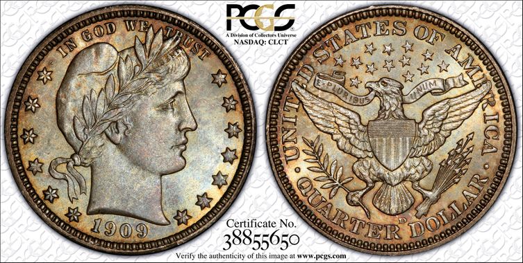 Cert 38855650 - Coin Image