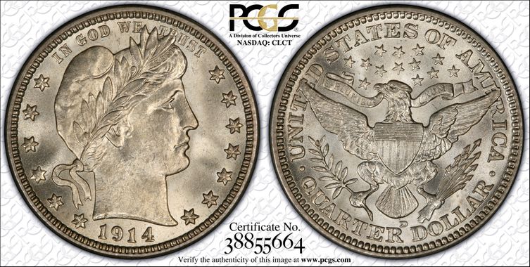 Cert 38855664 - Coin Image