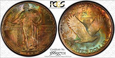 1929 25C MS67+ FH