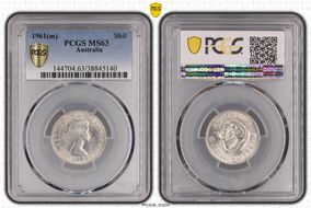 1961(m) Shil MS63