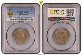 1921 5C MS63