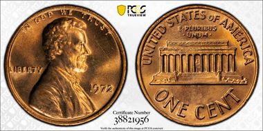 1972 1C DDO, FS-105 MS66RD