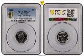 2019 5C Jody Clark Effigy MS67