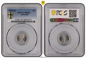 1956(m) 3D MS65