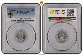 1956(m) 3D MS65