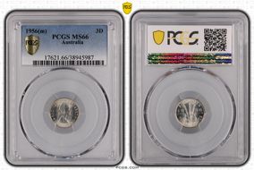 1956(m) 3D MS66