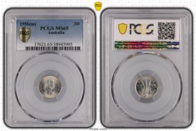 1956(m) 3D MS65
