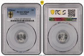 1956(m) 3D MS65
