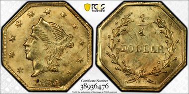 1854 G25C BG-109 MS65