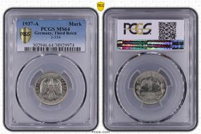 1937-A Mark J-354 MS64