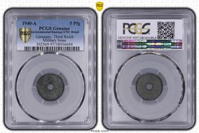 1940-A 5 Pfg Military Issue N1
