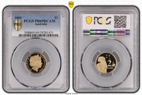 2003 $2 PR69DCAM