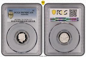 2001 5C PR70DCAM