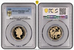 1989 $1 PR69DCAM