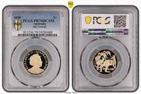 2020 $1 PR70DCAM