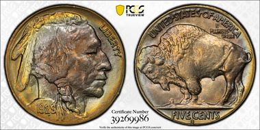 1929-S 5C MS67+