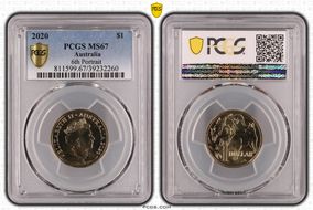 2020 $1 MS67