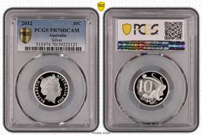 2012 10C Silver PR70DCAM