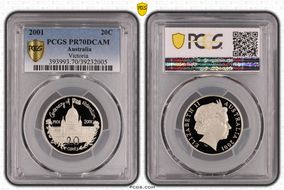 2001 20C Victoria PR70DCAM