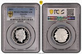 2011 20C Silver PR69DCAM