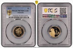 2013 $2 PR70DCAM