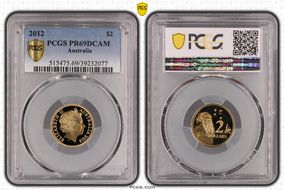 2012 $2 PR69DCAM