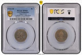 1925-M 5C Allen-4.12 MS64