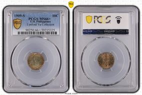 1909-S 10C MS66+