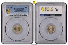1912-S 10C MS65