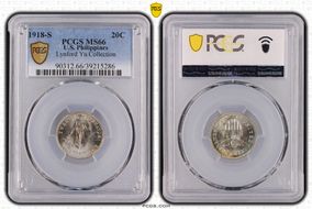 1918-S 20C MS66