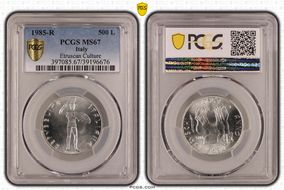 1985-R 500 L Etruscan Culture MS67