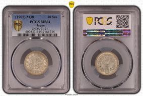 (1905) M38 20 Sen JNDA 01-21 MS64