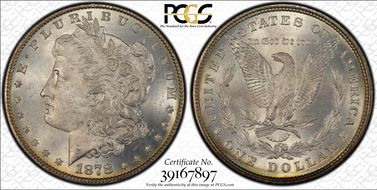 1878 8TF $1 MS66