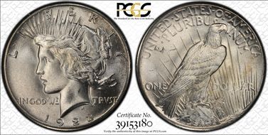 1928 $1 MS64+