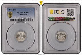 1927(m) 3D MS65